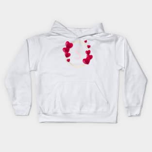 Saint Valentin day Kids Hoodie